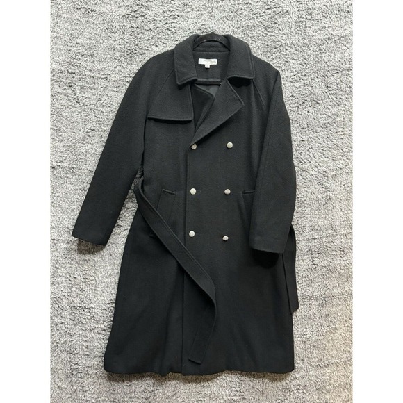 Adam Lippes Jackets & Blazers - Adam Lippes Collective Black Wool Trench Coat Size 2 $548